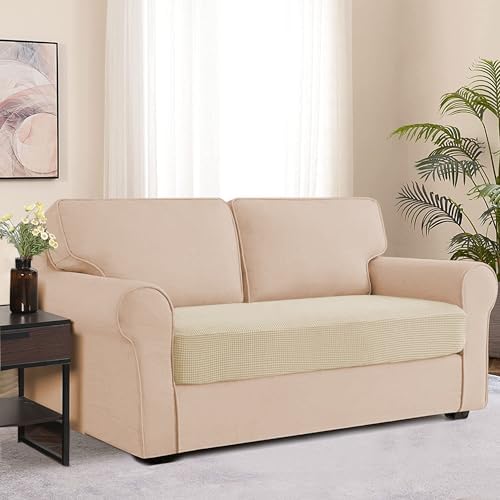 Water Repellent Sofa Cushion Slipcovers, Stretch Couch Cushion Cover - Image 2