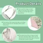 Kocpudu High Chair Pad, high Chair Cushion - Image 4