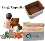 Personalized Baby Toy Storage Basket Custom Toy Box - Image 2