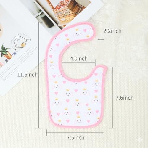 Baby Bibs Soft and Absorbent Cotton Bandana Bibs Set - Image 6