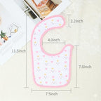 Baby Bibs Soft and Absorbent Cotton Bandana Bibs Set - Image 6