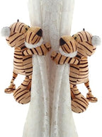 Curtain Tiebacks, 1 Pair Cute Animal Curtain Holdbacks by Vmogeicons