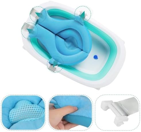 Baby Bath Seat Support Net Adjustable Infant Bathing Cushion Pad Mat - Image 5