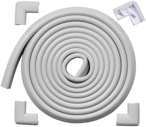 Roving Cove Baby Proof Edge Corner Protector, Large15ft Edge 4 Corners by RovingCove