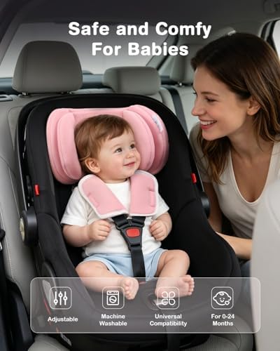 Infant Car Seat Head Support Pillow - Image 2