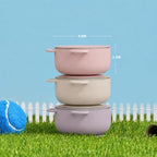 Bakpoco 2-in-1 Stainless Steel Baby Bowls, Leak-Proof Lids & Suction Silicone - Image 6