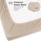 Yoofoss 2-Pack Baby Crib Sheets - Image 3