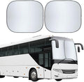 EcoNour 2-Piece Foldable RV Windshield Sun Shade, UV & Heat Protection by EcoNour