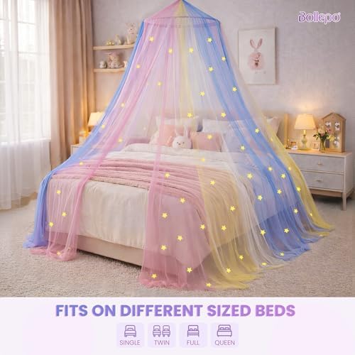Bollepo Bed Canopy for Girls - Image 2