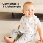 KeaBabies 8-Pack Organic Baby Bibs - Image 5