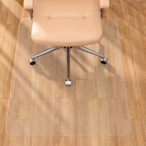 Tonaus Office Chair Mat for Hardwood Floor 48"×36" Desk Chair Mat by Tonaus