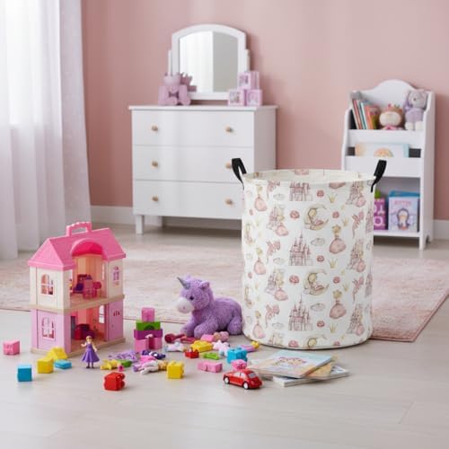 Baby Laundry Hamper kids laundry Basket Waterproof Laundry Bag - Image 3