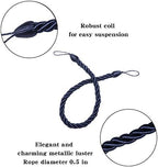 BEL AVENIR Curtain Tiebacks Ropes Tie-Backs, Handmade Holdbacks - Image 2