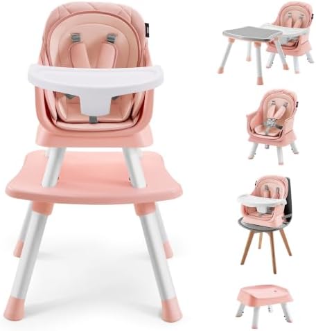 HARPPA Moro High Chair, 8-in-1 Convertible Baby Feeding Chair by HARPPA