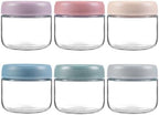 NETANY 6-pack 8oz Glass jars by NETANY