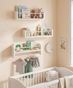 Nursery Book Shelves for Wall - Image 6