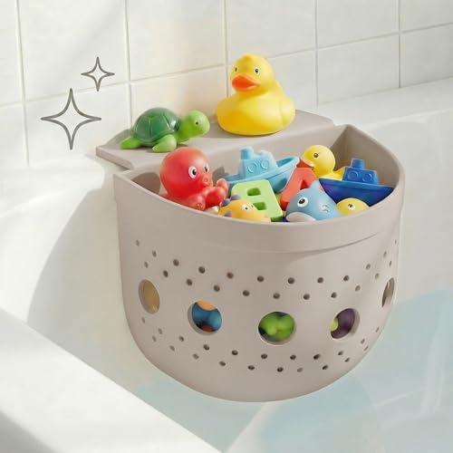 Silicone Bath Toy Organizer for Tub by Roslim