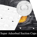 Bath Tub Shower Mat, Washable Bathtub Floor Mats, Suction Cups and Drain Holes - Image 3