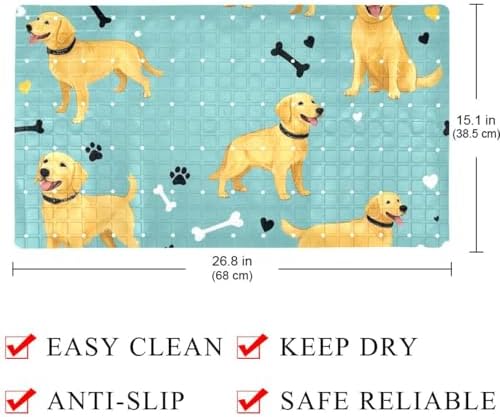 Baby Bath Mat Non Slip 26.8"x15.1" Bathtub Mat - Image 4