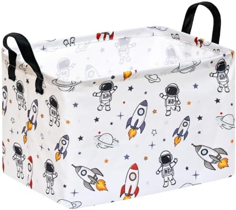 Kid Storage Basket Gift Shelf Basket Toy Storage Bin, Nursery Basket Organizer by KUNRO