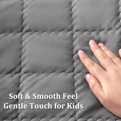 BEDSUM 4pc Toddler Cooling Bedding Set, Rayon Made from Bamboo - Image 3