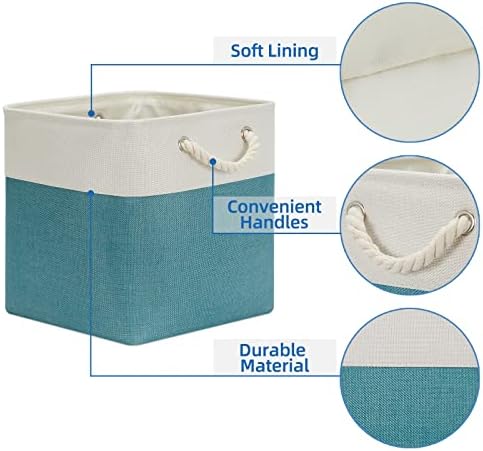 Temary Cubes Storage Baskets 12 Inch Cube Storage Bins - Image 3