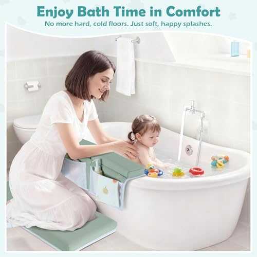 Baby Bath Kneeler and Elbow Rest Pad Set - Image 2