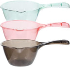 Reusable Bath Water Ladle Set 3pcs, Thickened Plastic Scoop by Unknown
