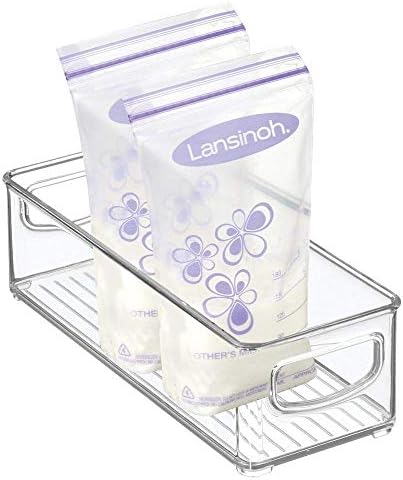 mDesign Small Plastic Nursery Storage Container Bins by mDesign