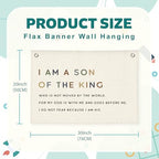 Lacama Christian Wall Decor for Boys Room, Baby Boys Nursery Decor, Bible Verse - Image 6