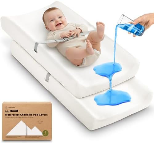 2-Pack Waterproof Changing Pad Covers, Baby Boy by KeaBabies
