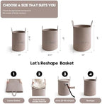 Laundry Basket Hamper Tall Rope Storage Woven - Image 2