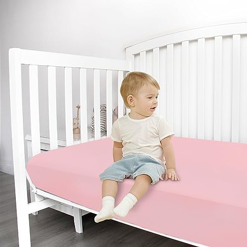 Stretchy Baby Crib Sheets for Girls - Image 5
