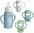 3 Pack Silicone Sleeves for Dr. Brown's Glass Bottles 4 OZ by Mityrain