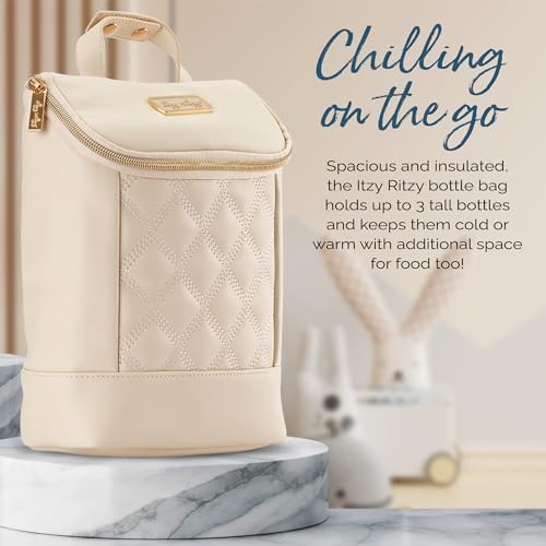 Itzy Ritzy Insulated Bottle Bag, Holds 3 Baby Milk Bottles - Image 5