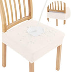 Smiry Waterproof Seat Covers for Dining Room Chairs by Smiry