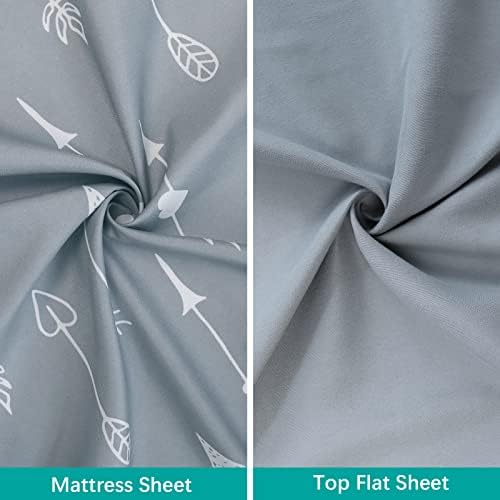 Biloban 3-Piece Toddler Sheet Set Microfiber, Toddler Bedding Set - Image 2