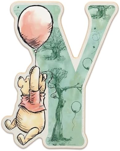 Disney Winnie the Pooh Letter Y Wood Wall Decor by OpenRoadBrands