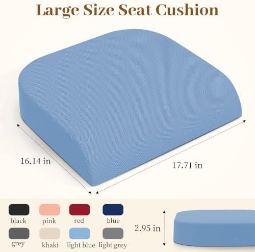 TranquilRelax Memory Foam Seat Cushion - Image 2
