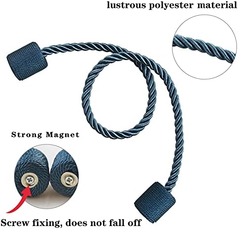 Magnetic Curtain Tiebacks Holdbacks Decorative Tie Backs - Image 2