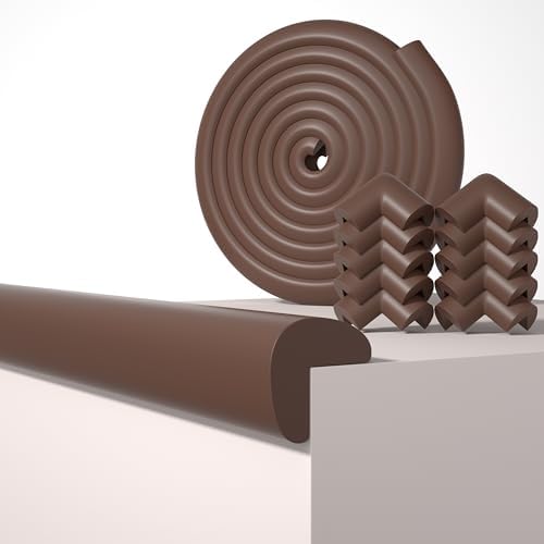 Baby Corner Protector Guards, 16.4FT 0.47'' Thick, Peel and Stick by QYV