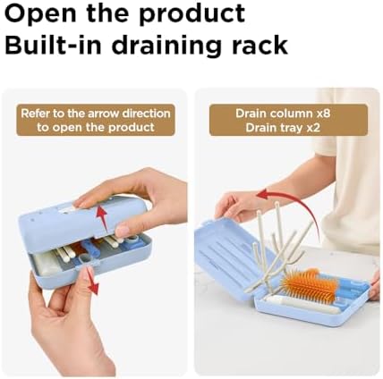 YOTIME Travel Bottle Cleaner Kit - Image 4