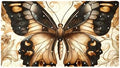 Bathtub Mat Non Slip 26.8x15.1In, Butterfly Florals Bath Mat by Anna+Cowper