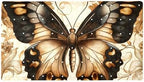 Bathtub Mat Non Slip 26.8x15.1In, Butterfly Florals Bath Mat by Anna+Cowper