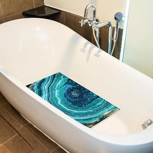 Bath Tub Shower Mat, Washable Bathtub Floor Mats, Suction Cups and Drain Holes - Image 5