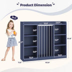 Toy Storage Organizer with 6 Cube, Stuffed Animal Storage - Image 2