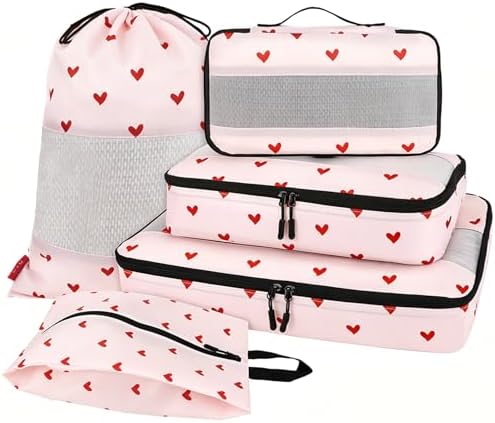 U+U 5 Set Packing Cubes, Travel Organizers by UU