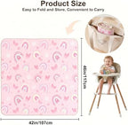 Basumee Splat Mat for Under High Chair, Waterproof & Mess-Proof Floor Mat - Image 6