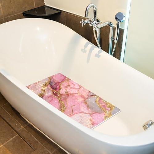 Shower Mat Bathtub Mat, 26.8x15.1 inch, Non-Slip Bath Mat - Image 4