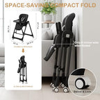 3-in-1 Foldable High Chairs for Babies and Toddlers - Image 6